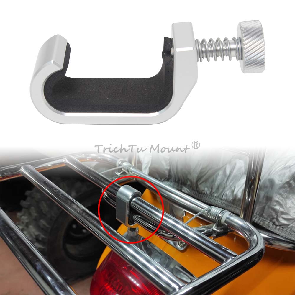 Motorcycle Gear Wall Mount - Motosiklet bagaj rafı sepet çanta çerçevesi