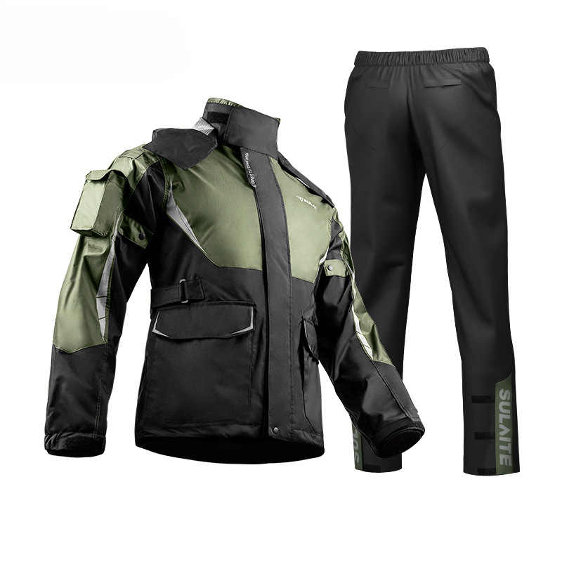 Motorcycle Rain Suit - Erkekler kadınlar için su geçirmez motosiklet