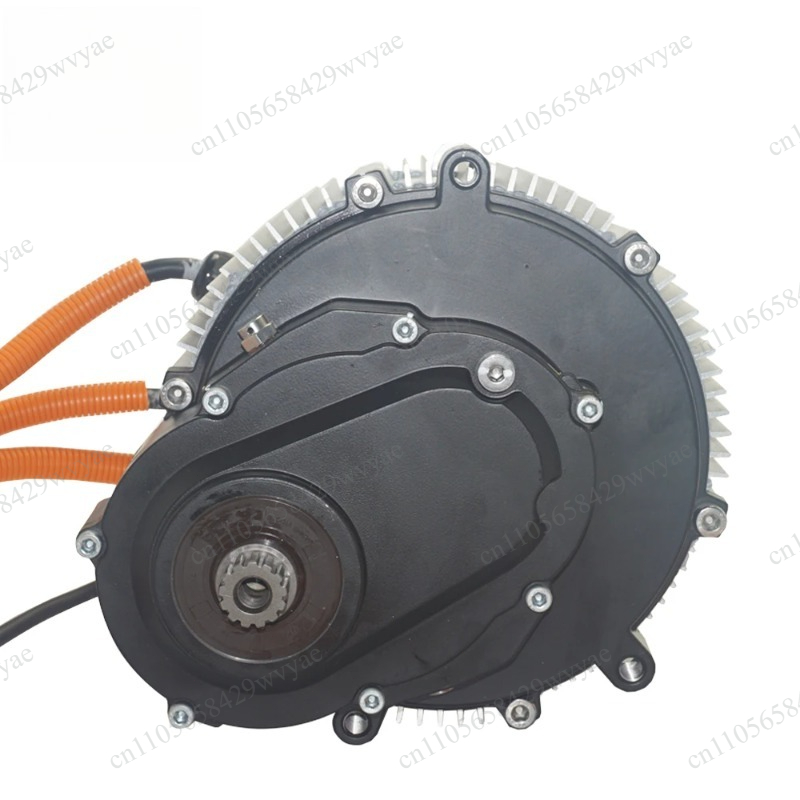Motorcycle Gear Ratio - SIA200‑50 PMSM Motor, Maksimum 26kW 92N.m