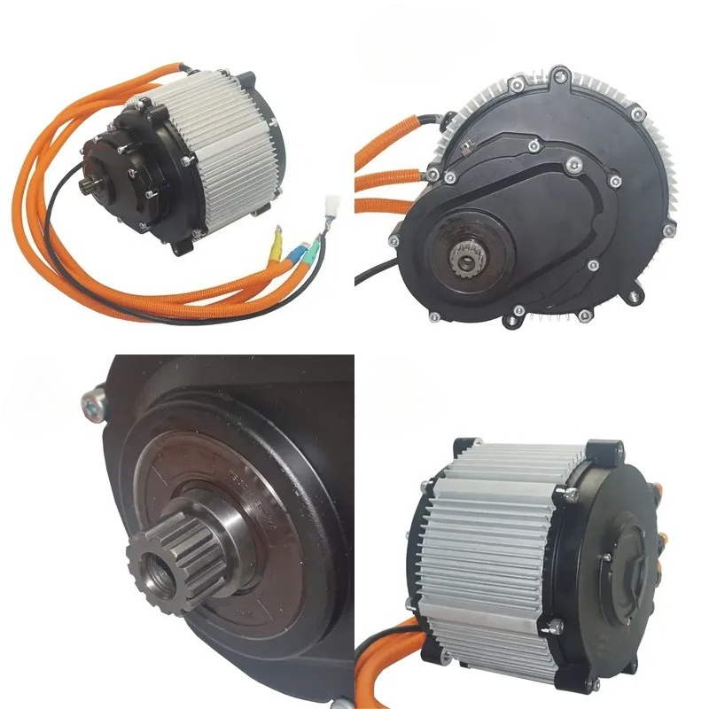Motorcycle Gear Ratio - IP67 Fırçasız Elektrikli Motosiklet Sabit Mıknatıslı