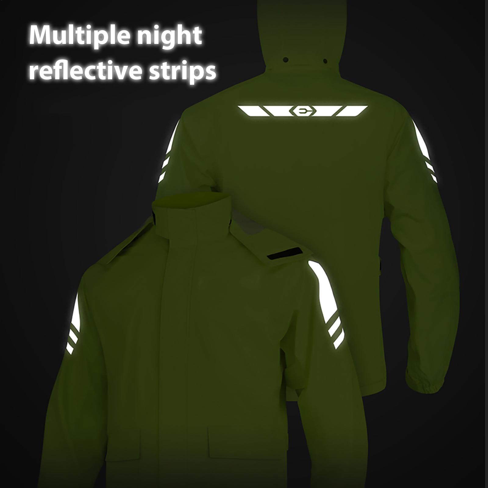 Erkekler için su geçirmez yağm - Motorcycle Rain Suit incelemesi ve fiyatı