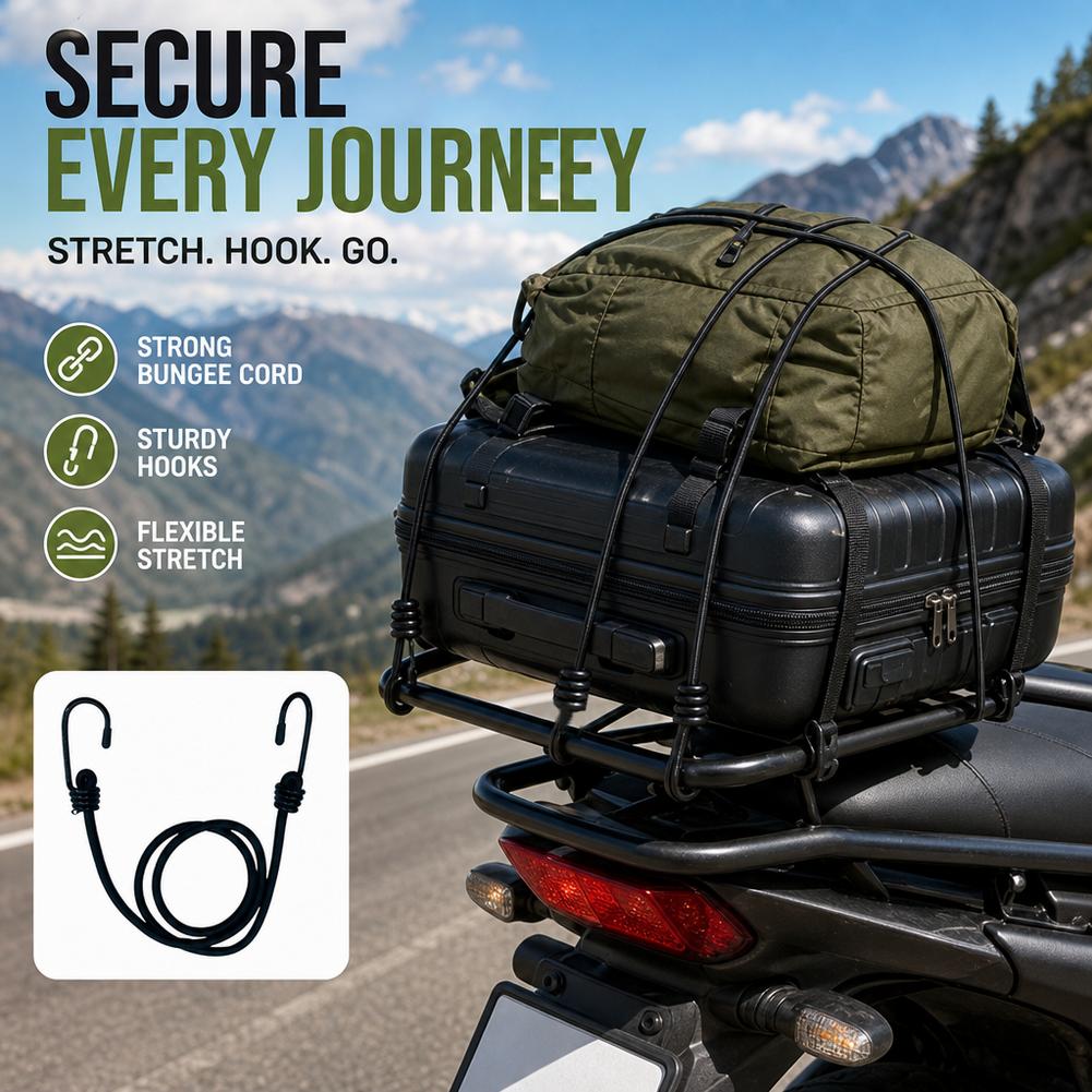 Bungee Kordonları Yüksek Esnek - Motorcycle Gear Wall Mount incelemesi ve fiyatı