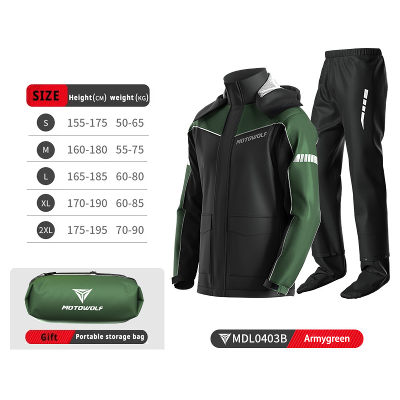 Motosiklet Yağmurluk Bölünmüş  - Motorcycle Rain Suit incelemesi ve fiyatı