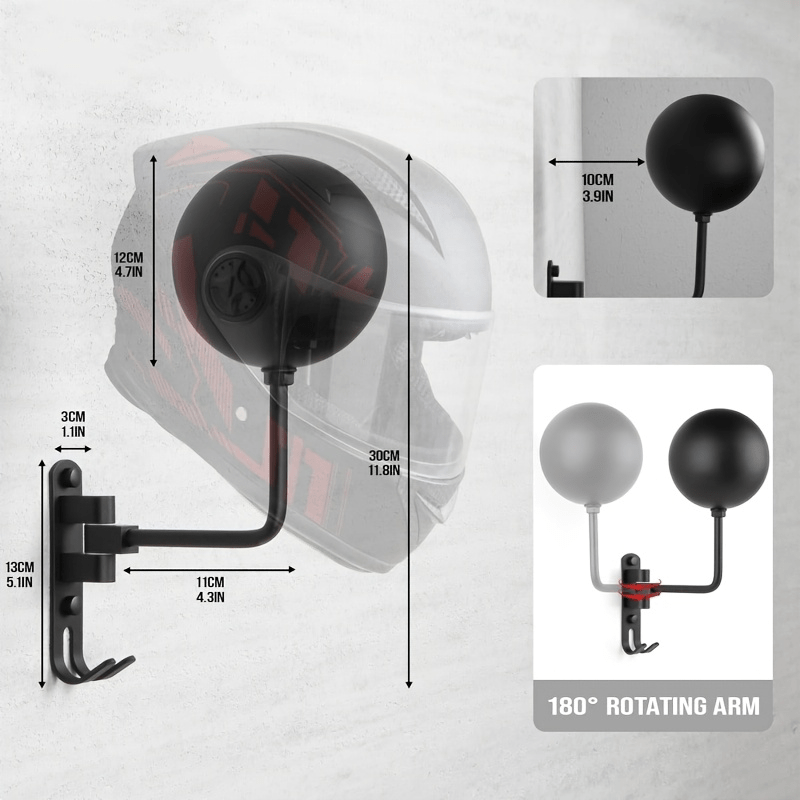 Premium Alüminyum Alaşımlı Pas - Motorcycle Gear Wall Mount incelemesi ve fiyatı